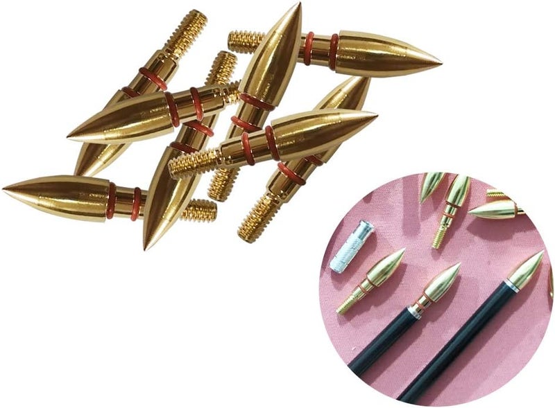 Linkboy Archery 12PCS Arrow Points Tips 75 90 100 125 150 200 250 300 350 Grain Broadheads Arrow Head Insert Hunting Archery Accessories Bows - Image 4